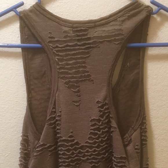 Wet Seal Rugged Racerback Tank Top - Picture 2 of 3